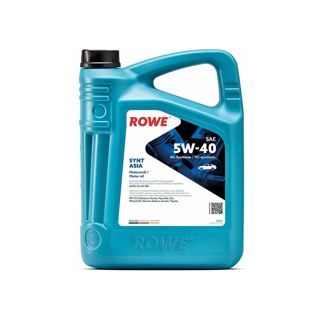 Масло моторное ROWE Hightec SYNT ASIA 5w40 C3,SN/CF 4л