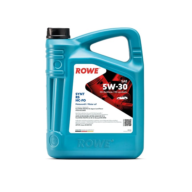 Масло моторное ROWE Hightec SYNT RS HC 5w30 A1/B1-04 5л