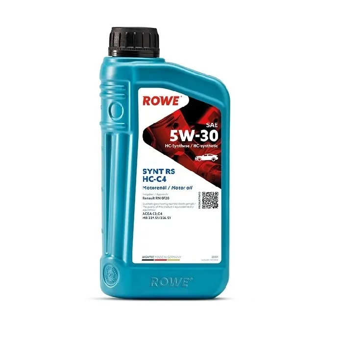 Масло моторное ROWE Hightec SYNT RS HC-C4 5w30 C3/C4 1л
