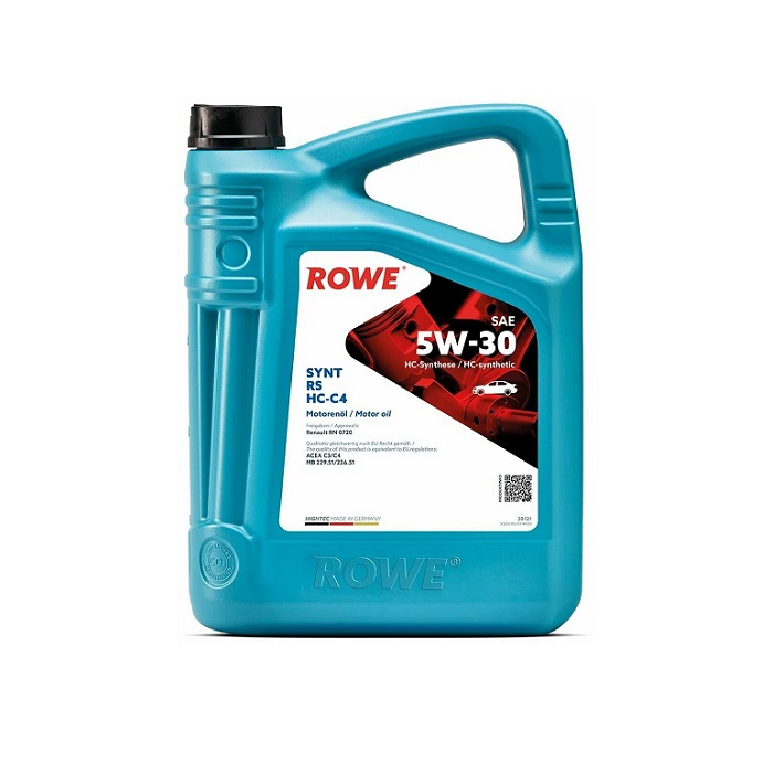 Масло моторное ROWE Hightec SYNT RS HC-C4 5w30 C3/C4 5л