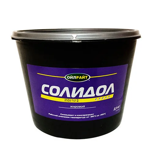 OIL RIGHT Смазка Солидол 2,1кг уп-6