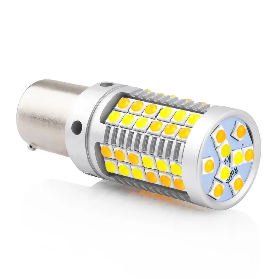 Ходовые огни в поворотники 2 в 1 ElectroKot ZR69 в штатные патроны PY21W - BAU15S 2 шт