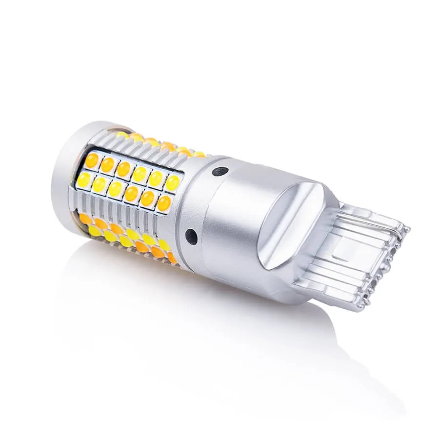 Ходовые огни в поворотники 2 в 1 ElectroKot ZR69 в штатные патроны W21W - 7440 2 шт