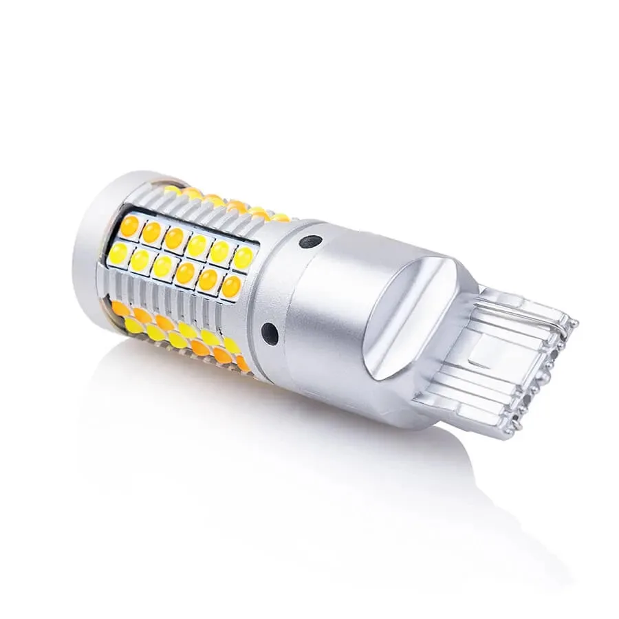 Ходовые огни в поворотники 2 в 1 ElectroKot ZR69 в штатные патроны W21W - 7440 2 шт