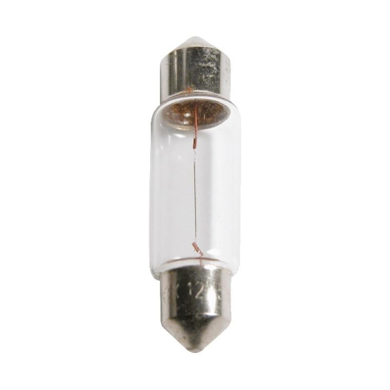 Лампа 12V C5W салон 2х-цок. 0268