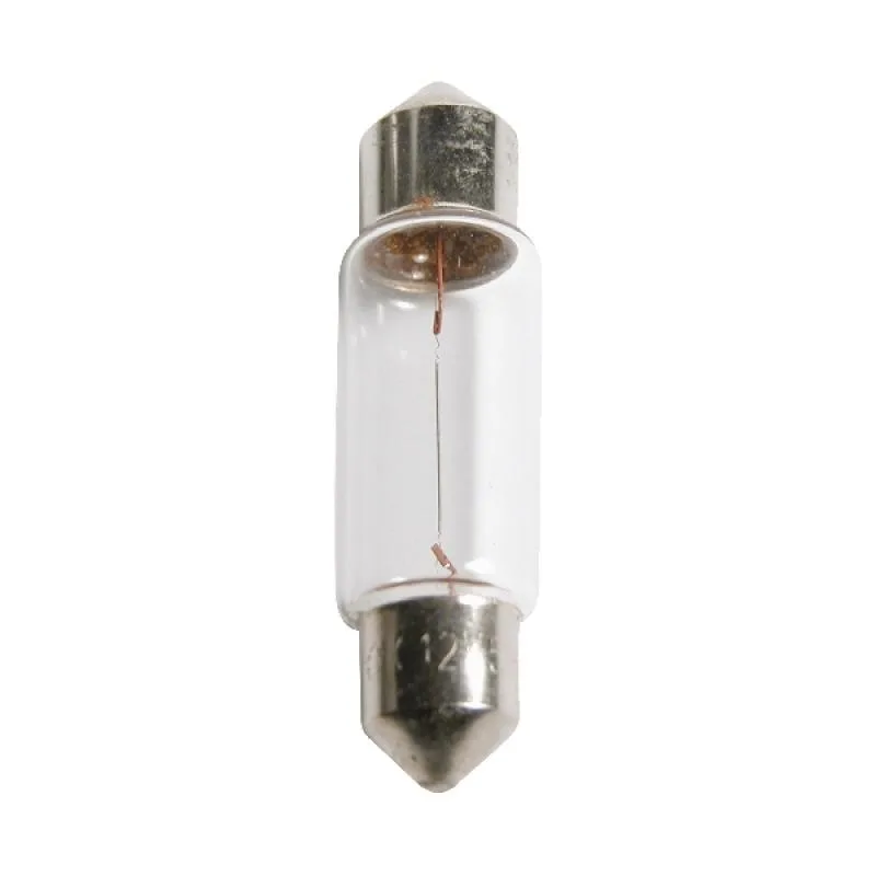 Лампа 12V C5W салон 2х-цок. 0268