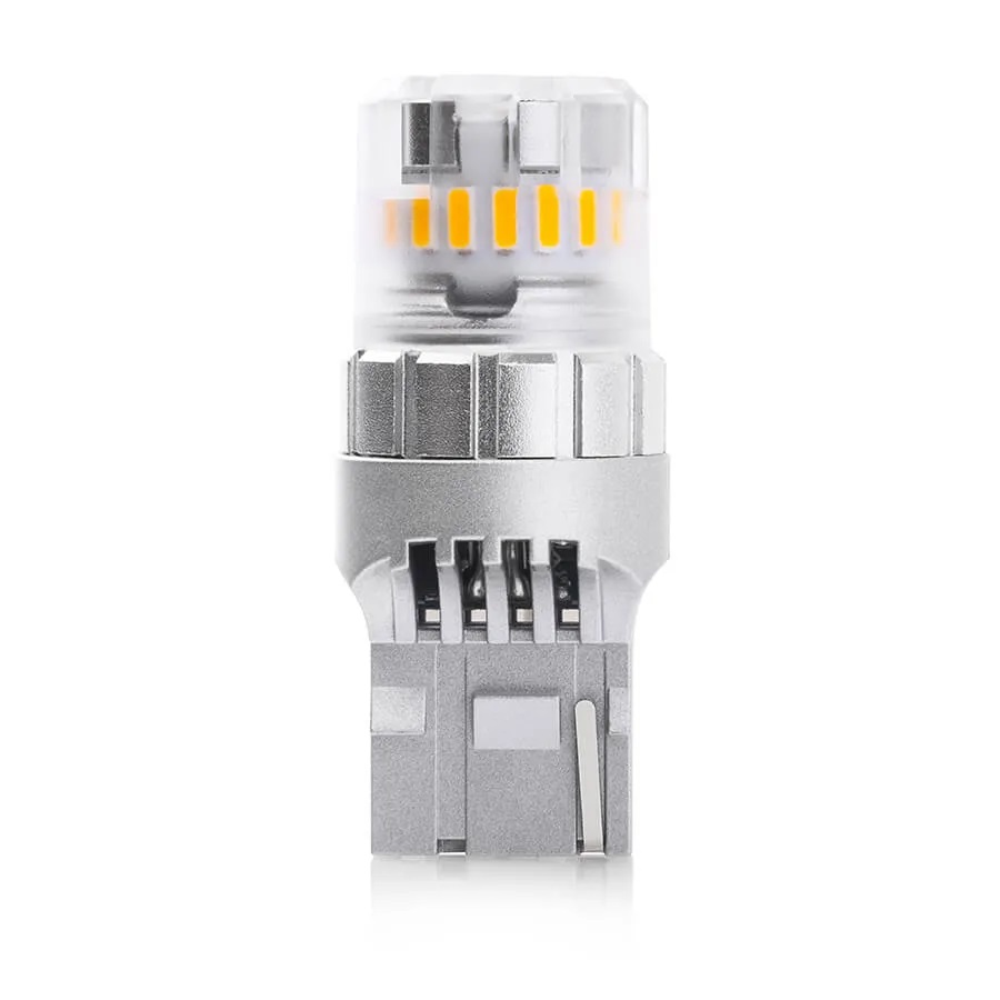 Лампа диодная ElectroKot 12V W21W б/ц 24SMD Atomic биполярная+белая кт. 2шт