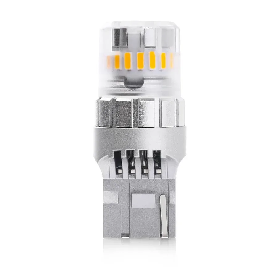 Лампа диодная ElectroKot 12V W21W б/ц 24SMD Atomic биполярная+белая кт. 2шт