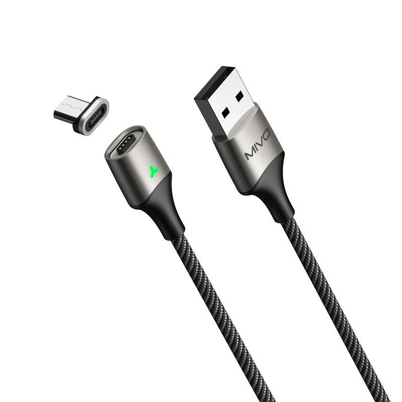 Кабель Micro USB MIVO MX-90M (Магнитный)