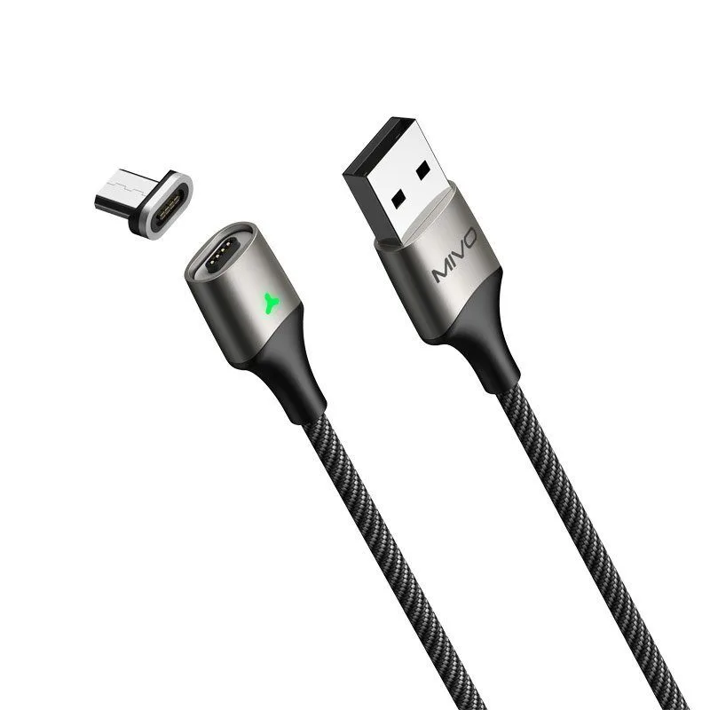 Кабель Micro USB MIVO MX-90M (Магнитный)