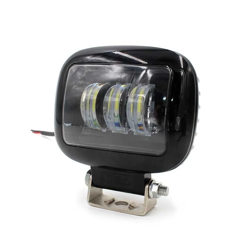 ХОДОВЫЕ ОГНИ 10-30v 30W овал/прямоуг 3 cree диода (2шт) 30W-FX