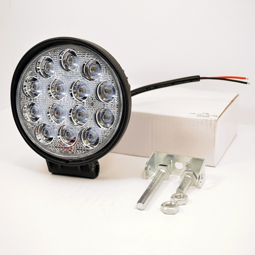 ХОДОВЫЕ ОГНИ 10-30V 42W G0004-MINI круглые (ordinary) к-т-2шт.