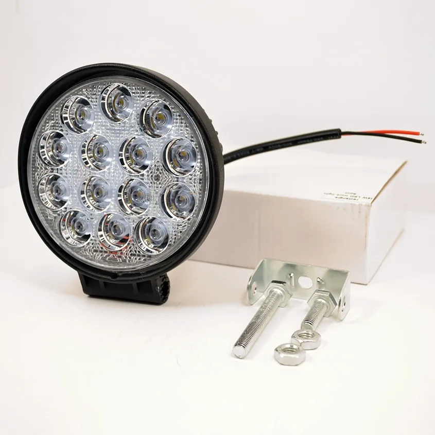 ХОДОВЫЕ ОГНИ 10-30V 42W G0004-MINI круглые (ordinary) к-т-2шт.