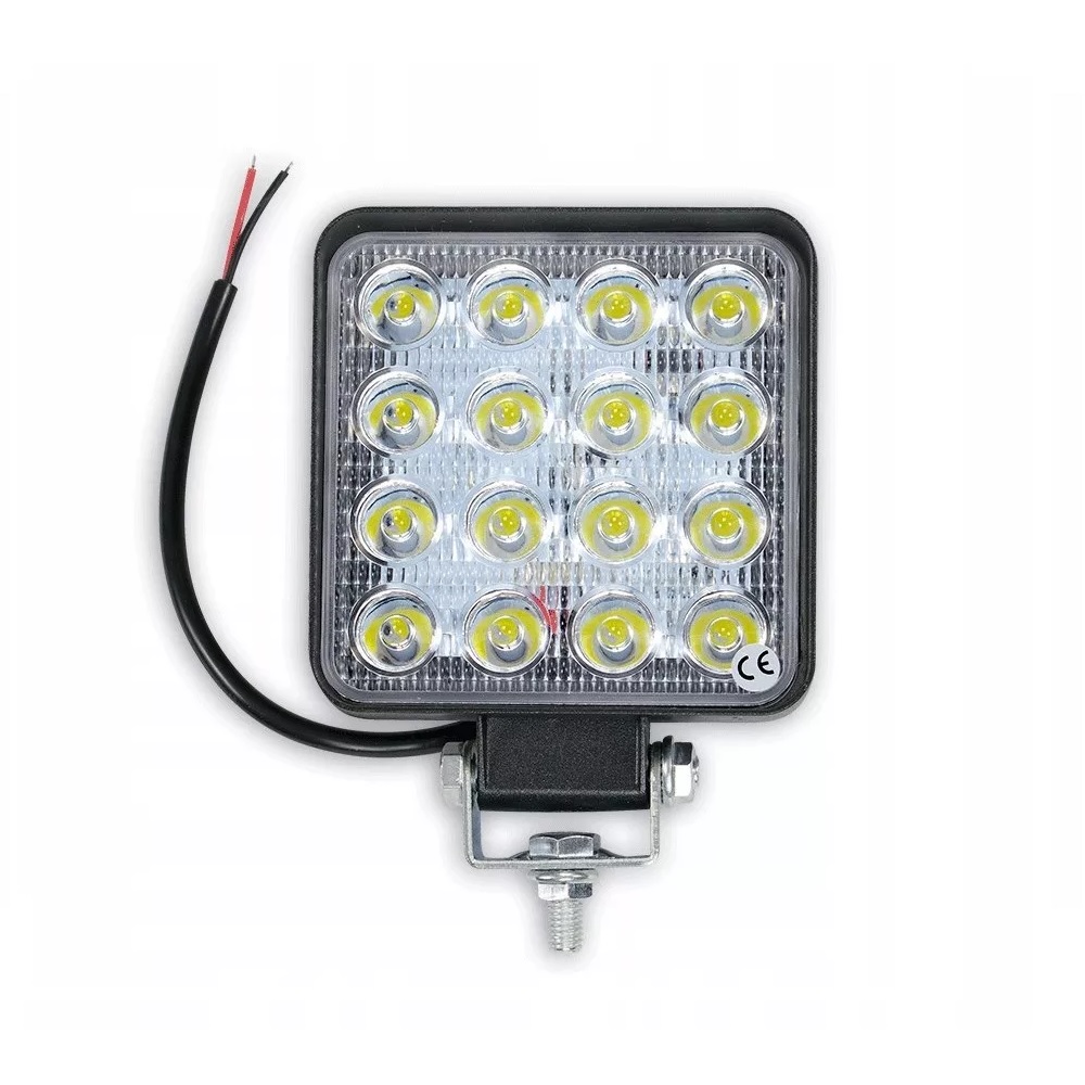 Фара рабочего света G0003-mini (27W) квадрат. 12V/24V к-т 2шт.
