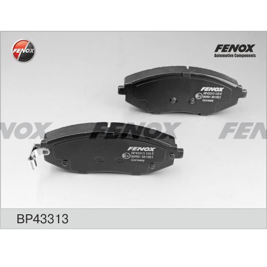 Колодки торм. перед. FENOX BP43313 Chevrolet Spark