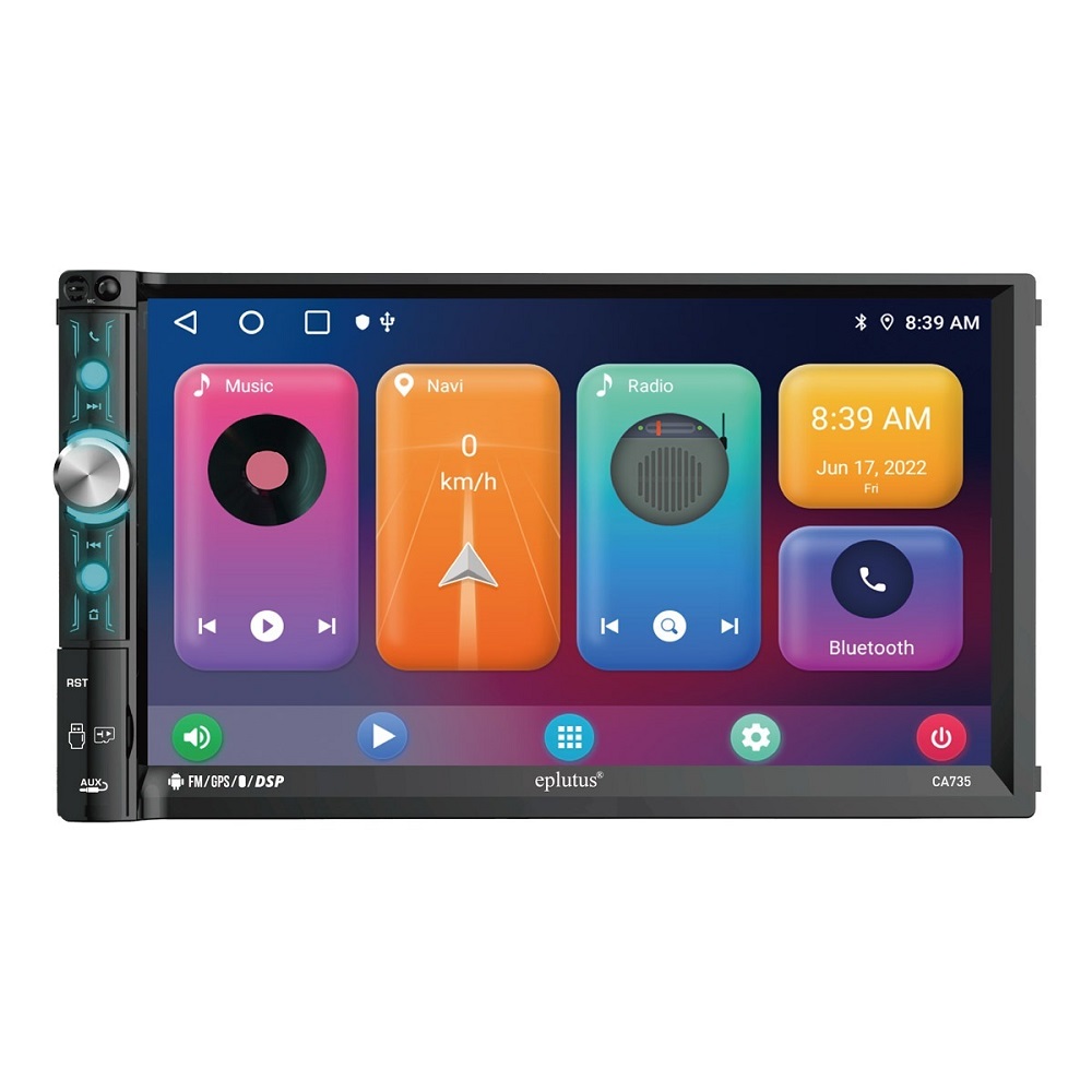 А/М 2DIN Eplutus CA-735 TFT-дисплей 7 дюйма 4*55Вт 4GB-ОЗУ, 64GB (Android 12)