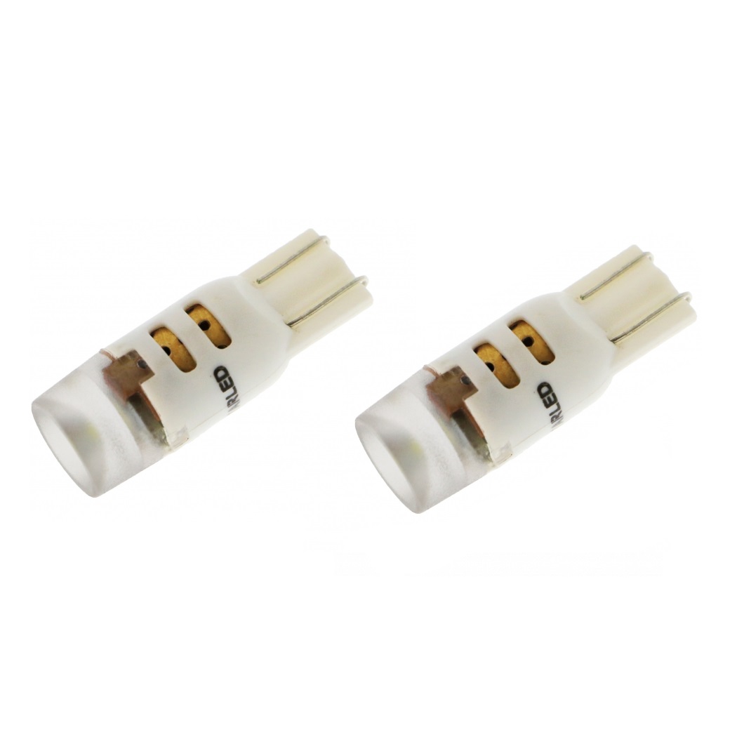 Лампа диодная 12V-24V W5W б/ц T10-2.5W STARLED 7G white (мега-яркая) кт. - 2шт.