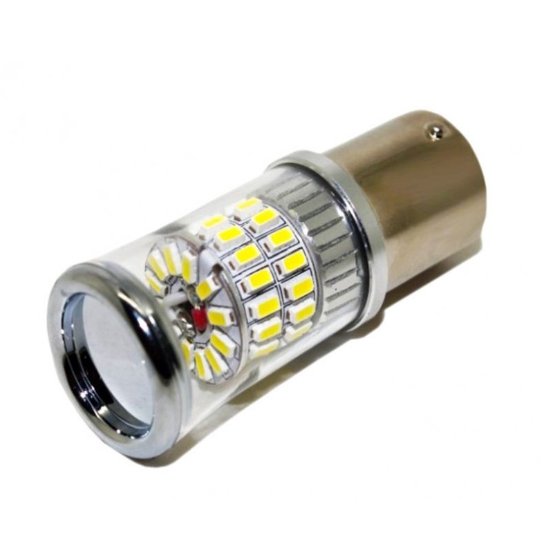 Лампа диодная 10-30V P21W/5 цоколь 1157-48 STARLED 7G white (мега-яркая) кт. - 2шт.