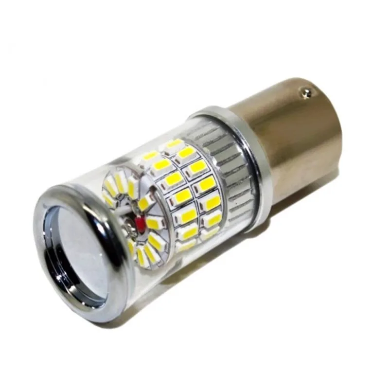 Лампа диодная 10-30V P21W/5 цоколь 1157-48 STARLED 7G white (мега-яркая) кт. - 2шт.