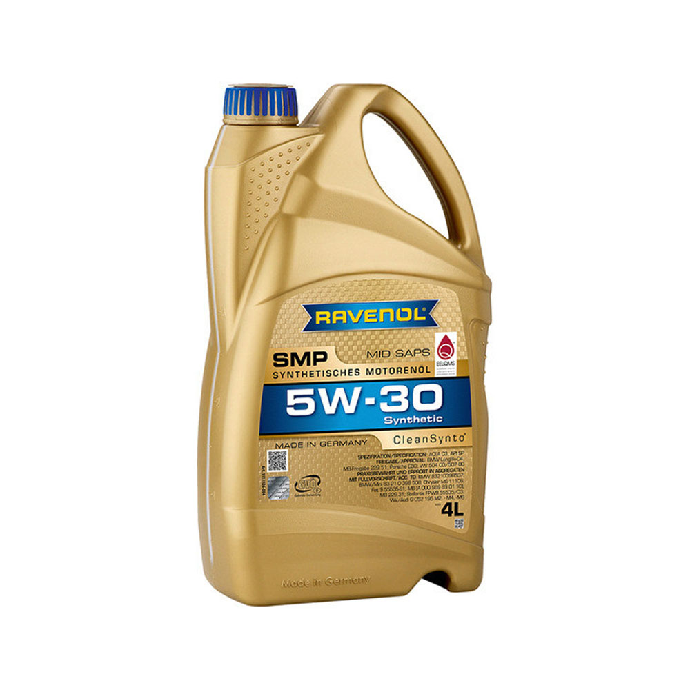 Масло моторное RAVENOL SMP 5w-30 SN,C3,VW504/507 синт. 4л