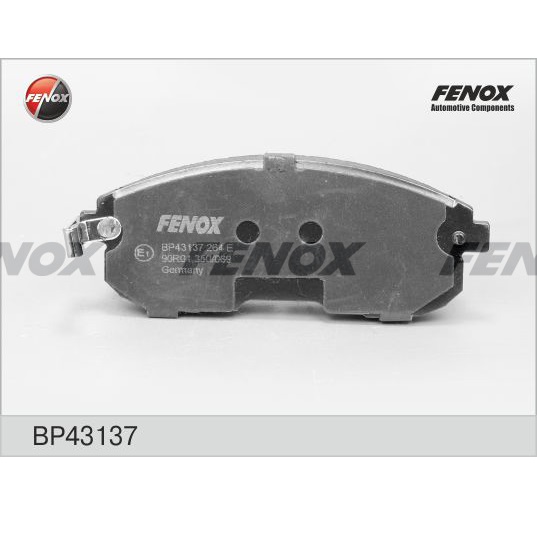 Колодки торм. перед. FENOX BP43137 NISSAN Juke, Teana, Tiida, Suzuki SX4