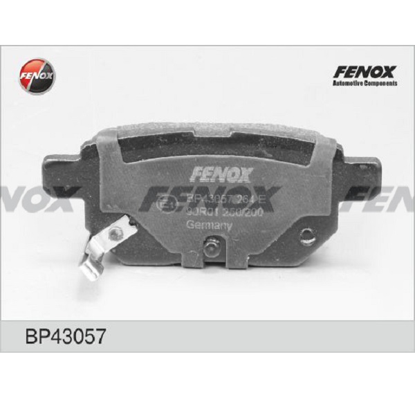Колодки торм. зад. FENOX BP43057 Toyota Auris, Corolla 09-