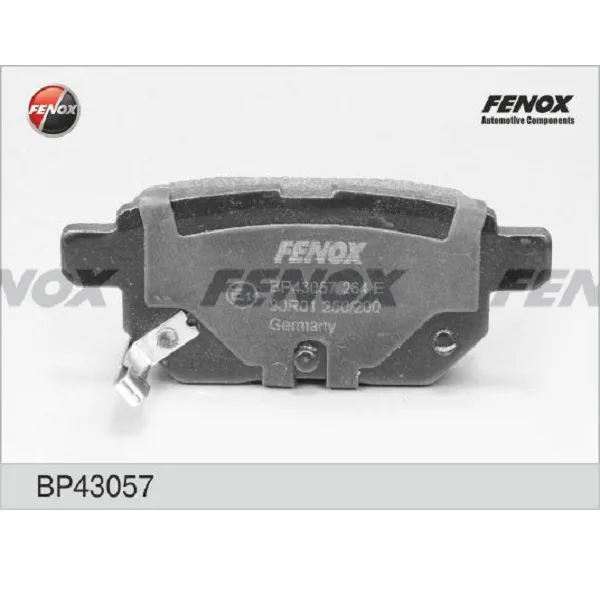 Колодки торм. зад. FENOX BP43057 Toyota Auris, Corolla 09-
