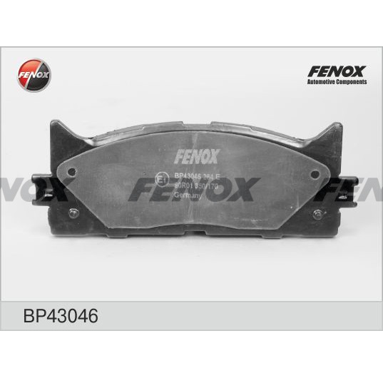 Колодки торм. перед. FENOX BP43046 Toyota Camry 06-