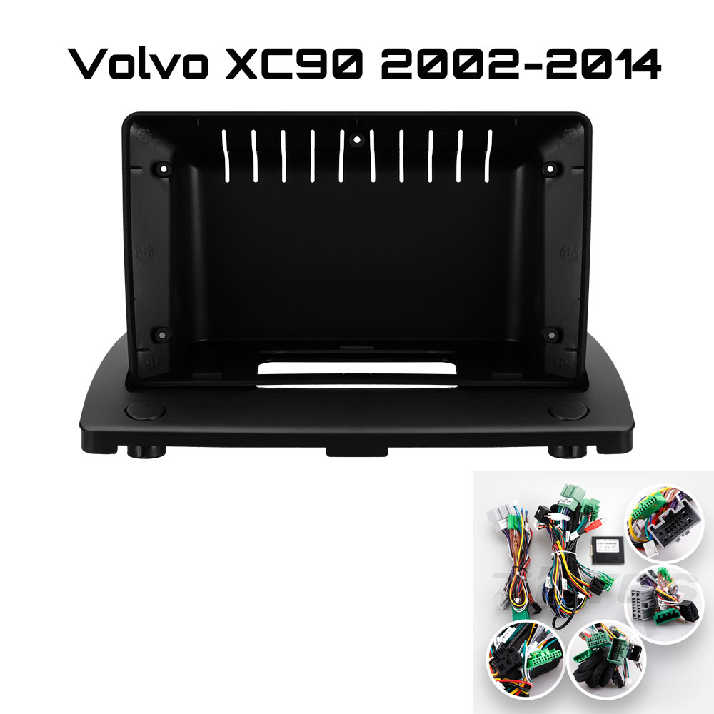 Установочный к-т для штатной а/м 9" Volvo XC90 2002-2014 Вид. С + проводка CAN