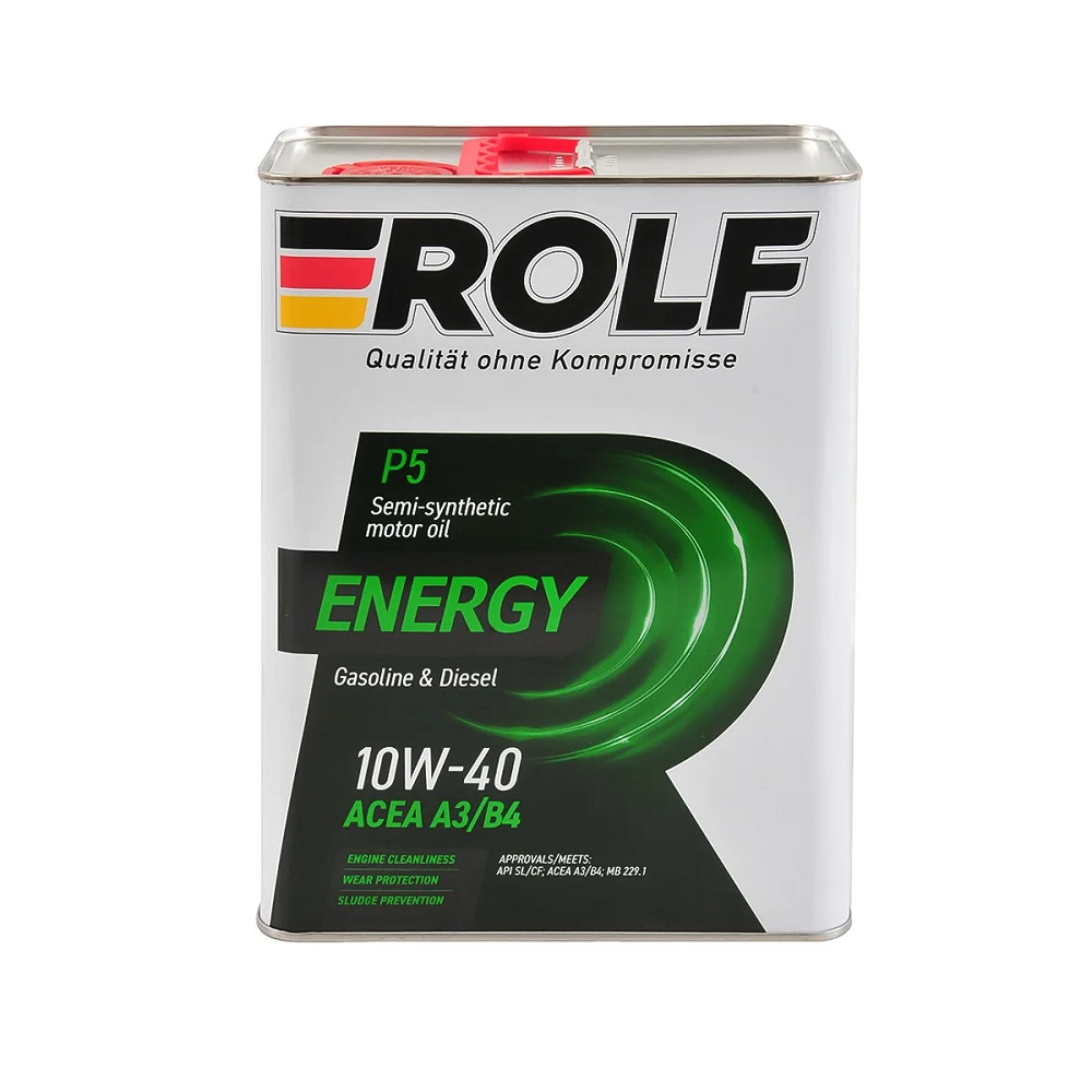 Масло моторное ROLF Energy 10w40 SL/CF 4л