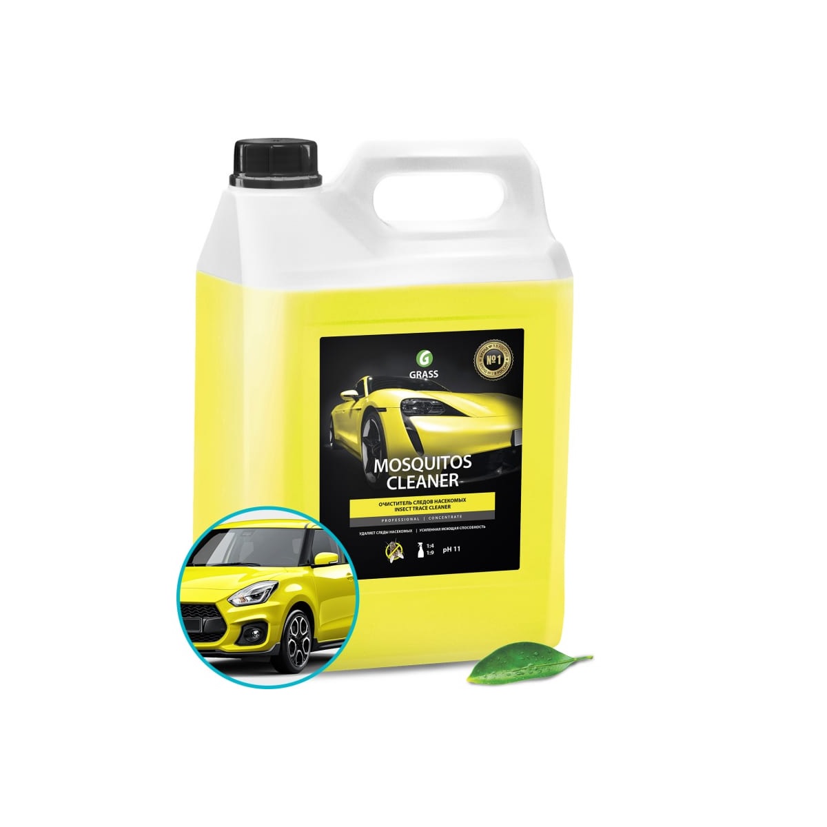 GraSS Средство для удаления следов насекомых "Mosquitos Cleaner" 5л 118101