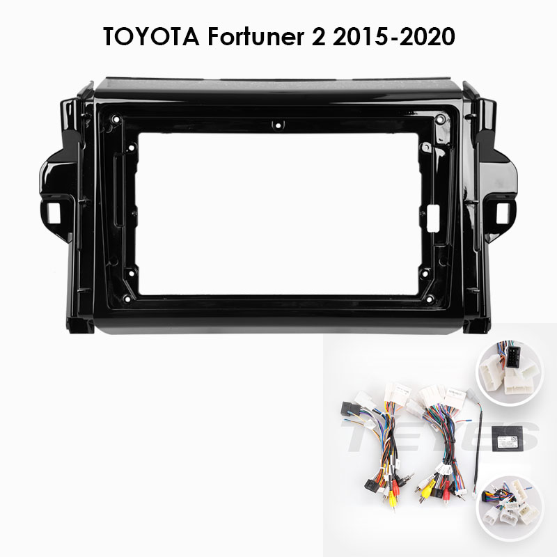 Установочный к-т для штатной а/м 9" TOYOTA Fortuner 2 2015-2020 проводка CAN
