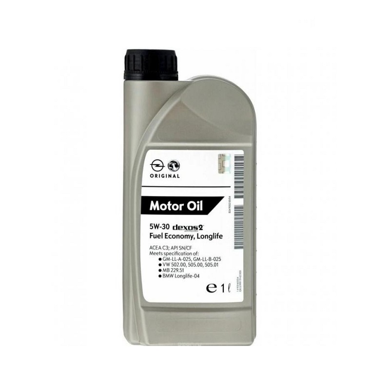 Масло моторное OPEL GM Dexos 2 5w30 C3 1л. Европ. (93165690)
