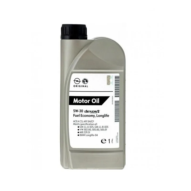 Масло моторное OPEL GM Dexos 2 5w30 C3 1л. Европ. (93165690)