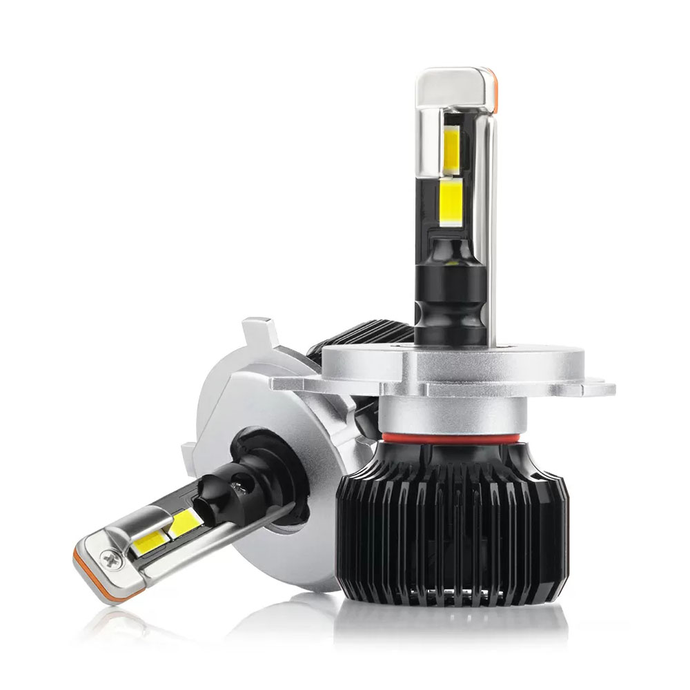 Светодиодные LED лампы ElectroKot Плазма-М 12-16V H4 5000K к-т 2шт