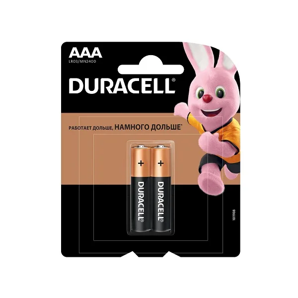 Батарейка Duracell AAA LR03 алкалин 1шт