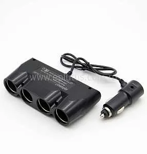 Разветлитель прикур. Eplutus 4гн. FC-420 + USB 360 Вт