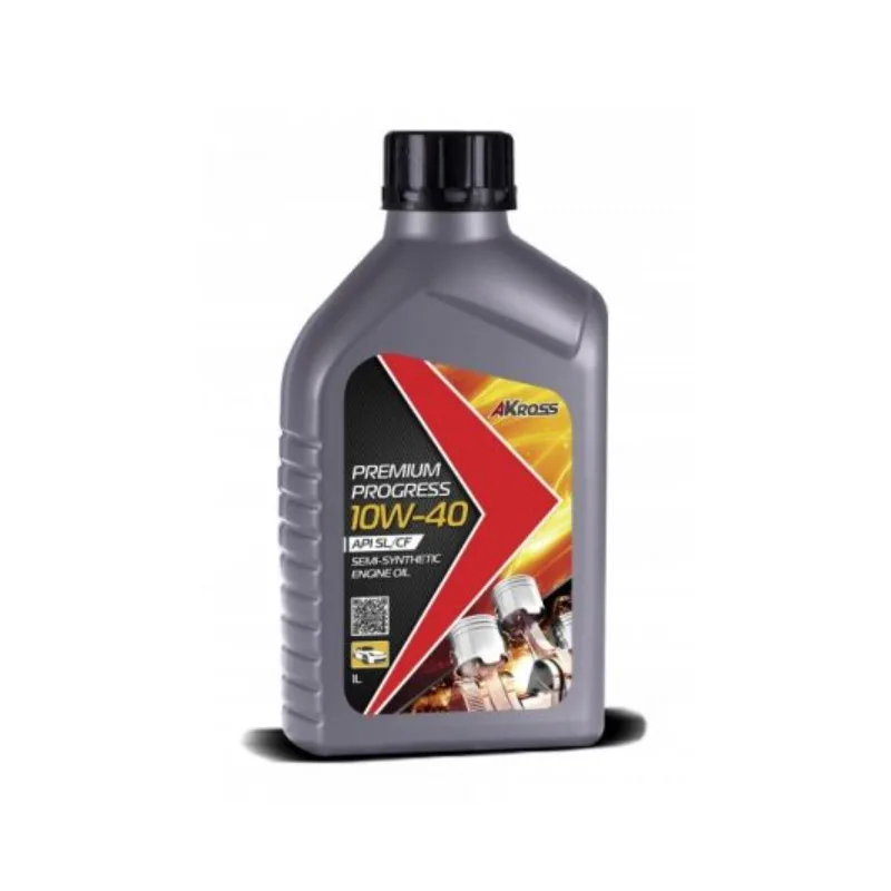 Масло моторн. AKross PREMIUM PROGRESS 10W-40 SL/CF 1 л п/синт.