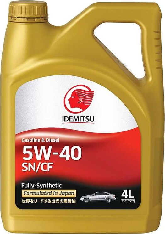 Масло моторное IDEMITSU F-S SN/CF 5w40 4л.