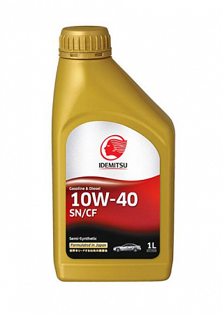 Масло моторное IDEMITSU S-S SN/CF 10w40 1л.