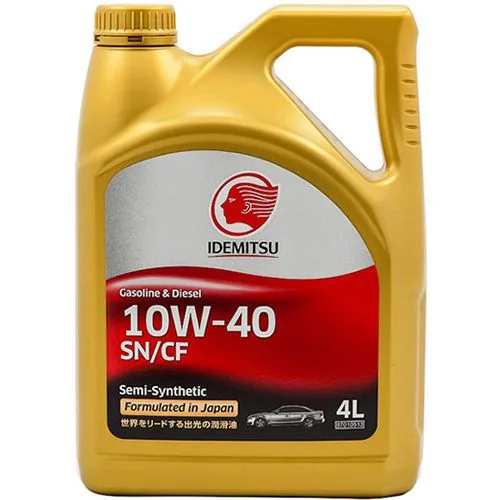 Масло моторное IDEMITSU S-S SN/CF 10w40 4л.