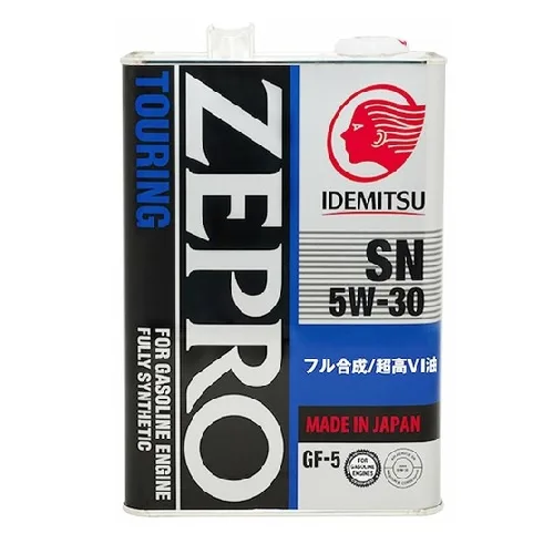 Масло моторное IDEMITSU ZEPRO TOURING SN/GF-5 5w30 4л.