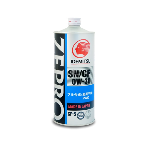 Масло моторное IDEMITSU ZEPRO TOURING PRO SN/CF GF-5 0w30 1л.