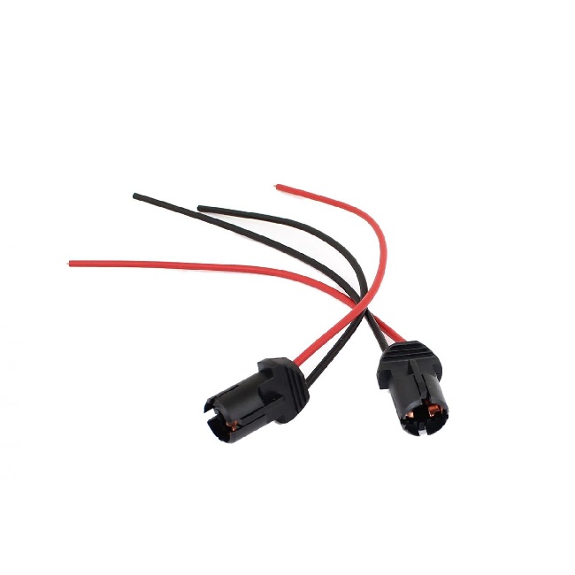 Патрон безцокольной лампы T10 W5W с проводами GARGEN