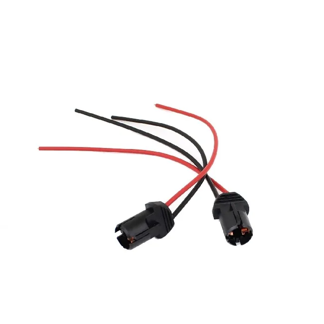 Патрон безцокольной лампы T10 W5W с проводами GARGEN