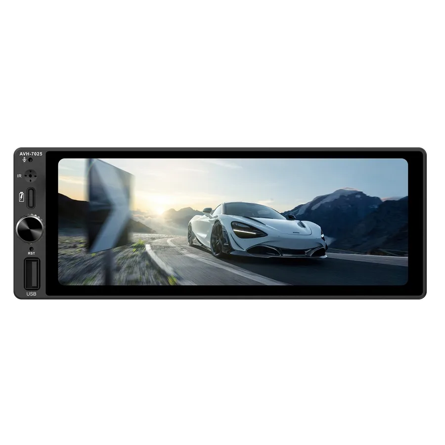 А/м SKYLOR AVH-7025 1DIN 6.86", 4x50, BT, USB, CarPlay
