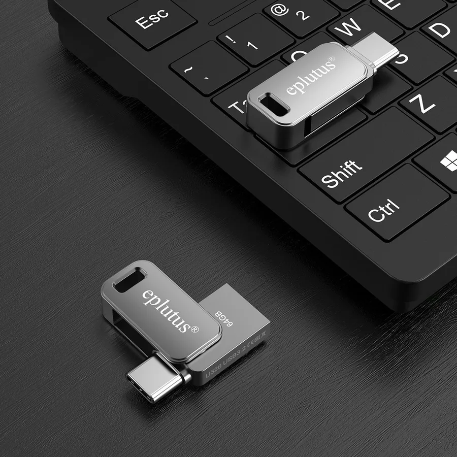 Флеш карта Eplutus 64GB U326 USB & Type-C 3.2