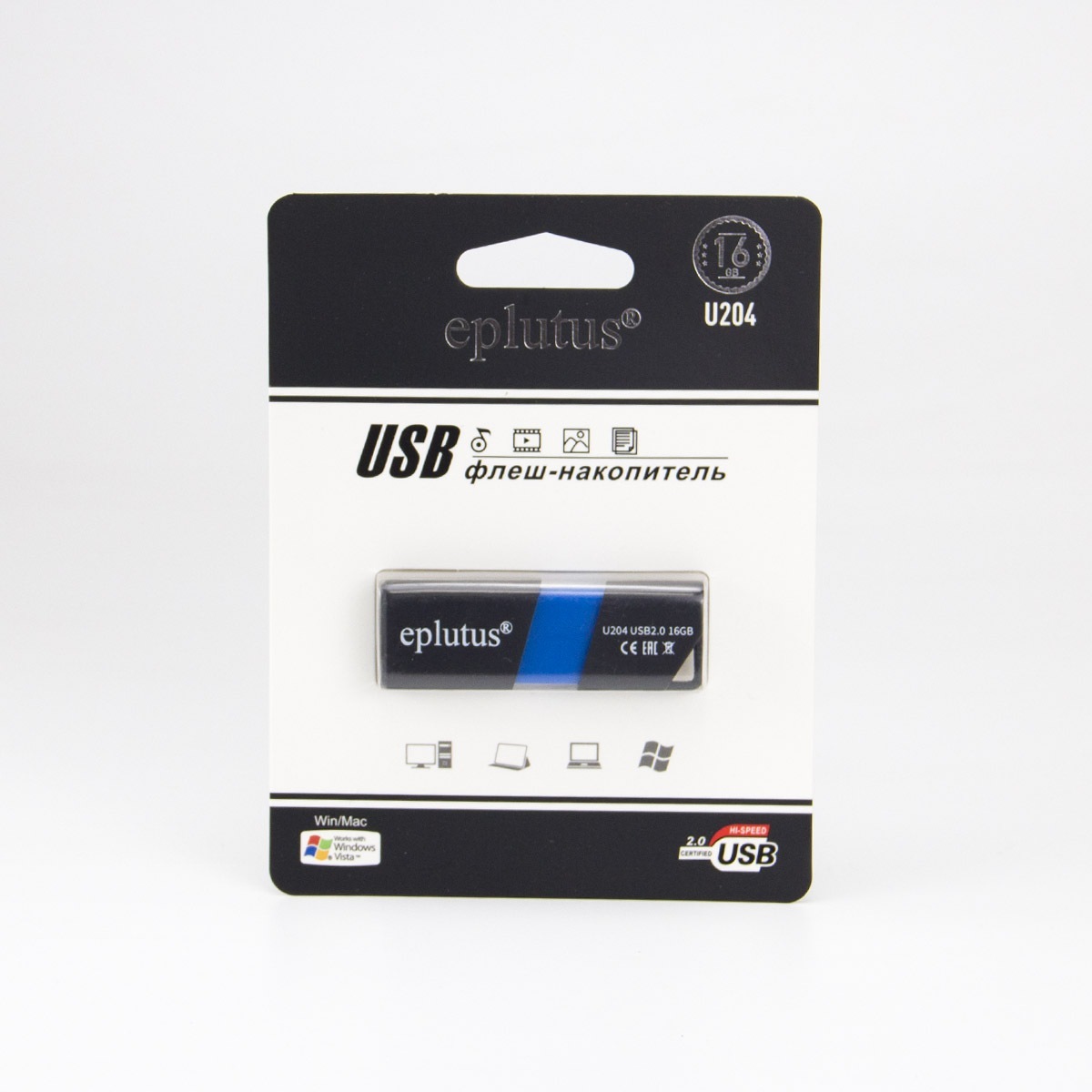 Флеш карта Eplutus 16GB U204 USB 2.0