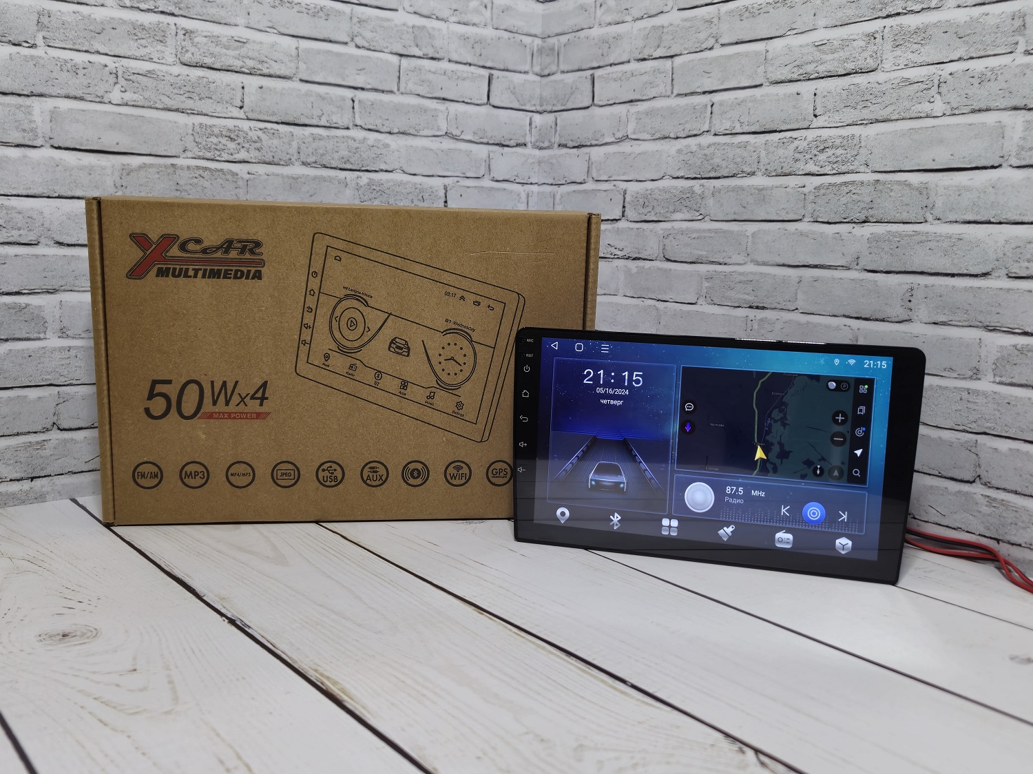 Автомагнитола XCar TS18PRO QLED (ANDROID 12) 9", 8-ядер. 4GB-ОЗУ, 64GB, 4G