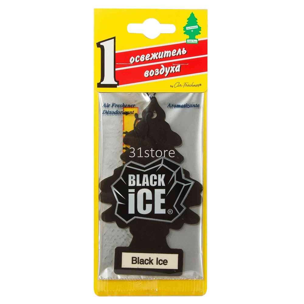 Дезодорант Елка Little Trees  Black ICE